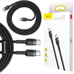 Kabel 1m 2xUSB-C Cafule 3.0...