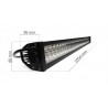 CREE 240W LED work lamp rectangle 10-30V IP65 INTERLOOK