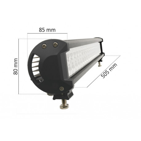 Lampa robocza LED CREE 126W prostokąt 10-30V IP68 IT