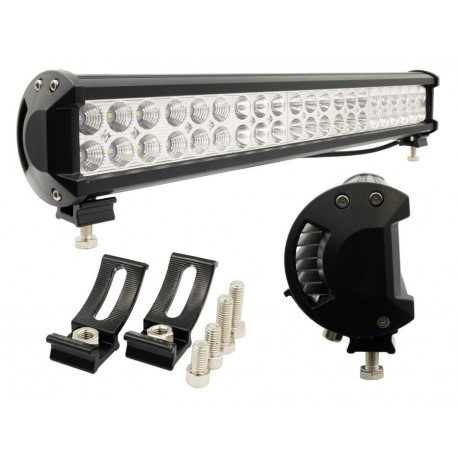Lampa robocza LED CREE 126W prostokąt 10-30V IP68 IT