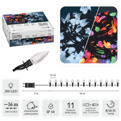 LAMPKI LED SZYSZKI 200L...