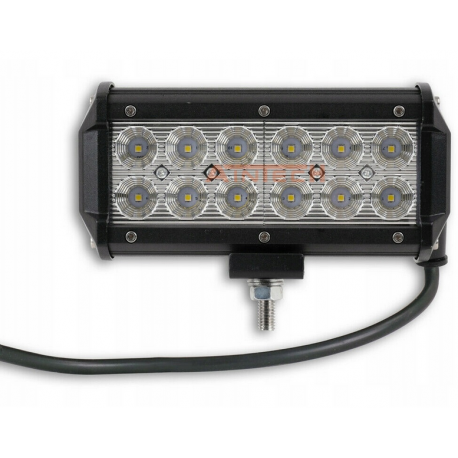 Lampa robocza LED CREE 36W prostokąt 8-30V IP65