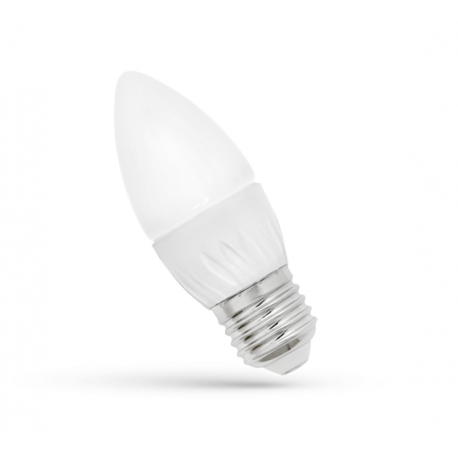 LED E27 candle bulb 8W 230V warm WW Spectr