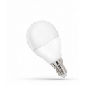 Żarówka LED kulka E14 230V 8W zimna CW SPECTRUM