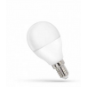 LED bulb ball E14 230V 8W cold CW SPECTRUM