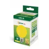 LED PVC ball bulb E27 1W YELLOW SPECTRUM