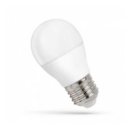 Żarówka LED kulka E27 230V 8W zimna CW SPECTRUM