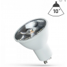 LED bulb GU10 6W 230V 10° warm WW SPECTRUM