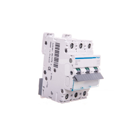 NDN325 D 25A 10kA overcurrent circuit breaker Hager