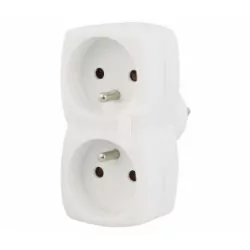 Rozgałęźnik wtyczk. 2GN z/u P0028 biały Emos