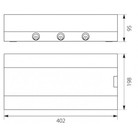 Switchboard N/T 1x18 SRn IP40 SRn-18 1.5