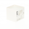 Decorative wall lamp CUBE WHITE 5266