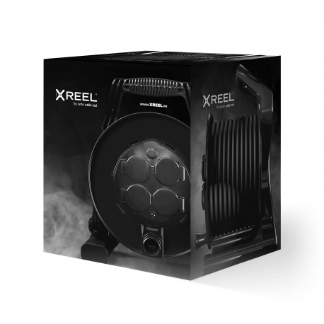 Przedłużacz bębnowy XREEL 50m 3x2,5 4GN guma PCE