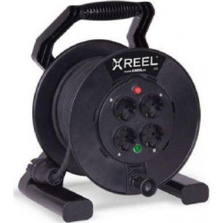XREEL reel extension cable 30m 3x2.5 4GN rubber PCE