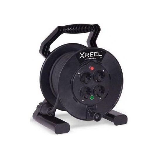 XREEL reel extension cable 30m 3x2.5 4GN rubber PCE