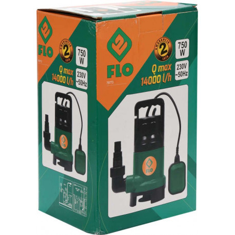 Dirty water pump 750W 79773 FLO