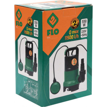 Pompa do wody brudnej 550W 79772 FLO