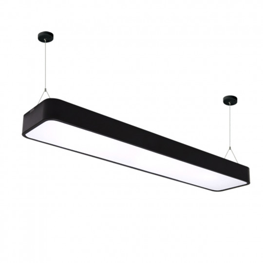 FLARA LED pendant ceiling lamp 45W Black 03634 STRUHM