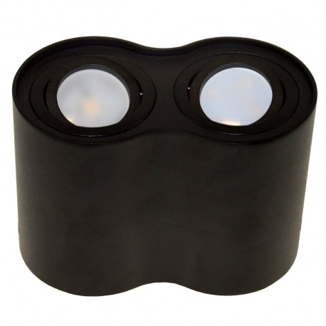 Lampa sufitowa SIROCO II black n/t alu. GU10 BOWI