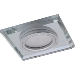 Oczko sufitowe INGLES szkło przezroczyste kwadratowe LUMILIGHT