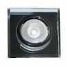 LUMILIGHT INGLES clear glass square ceiling light