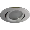 RODA silver brushed round ceiling light LUMILIGHT