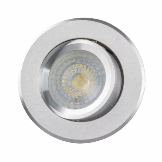 Oprawka sufitowa RODA ruch.ALU.piask.silver LL4521