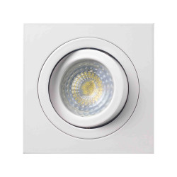 Ceiling pendant KARO movable square white LUMILIGHT