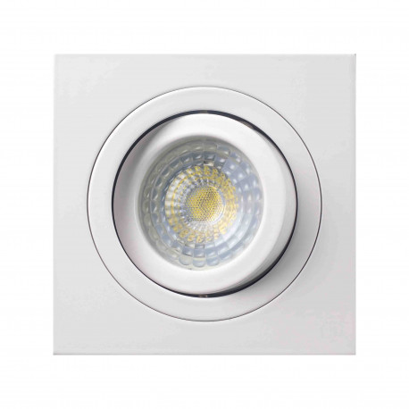 Ceiling pendant KARO movable square white LUMILIGHT