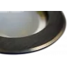RODA round black silver ceiling light LUMILIGHT