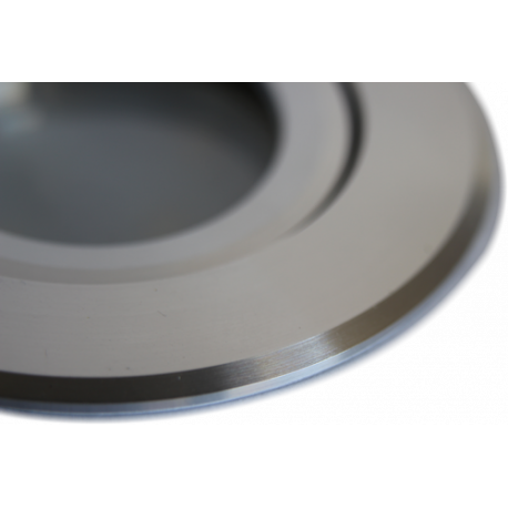 RODA round movable shiny silver ceiling light LUMILIGHT