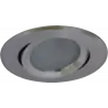 RODA round movable shiny silver ceiling light LUMILIGHT