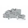 Złączka szynowa 3-piętrowa 4mm N/L/PE szara 2003-7646 WAGO