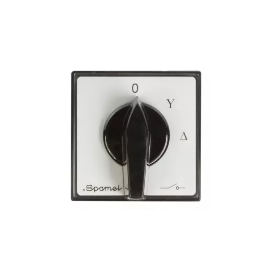 Cam switch star-delta 3P 40A recessed ŁK40-4.831P03 IP65 SPAMEL