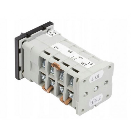 3P 40A recessed star-delta cam switch ŁK40-4.831P03 IP65 SPAMEL