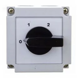 Cam switch 0-1-2 2P 10A 4G10-252-PK APATOR