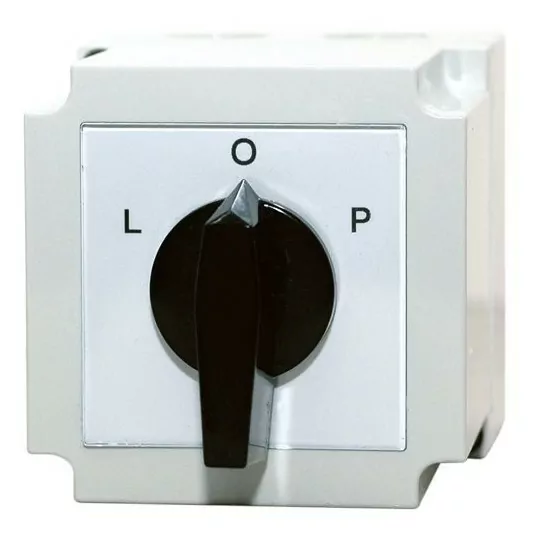 L-P 3P 40A cam switch in housing 4G40-11-PK IP55 APATOR