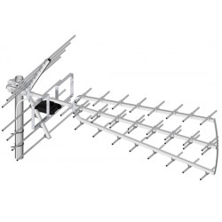 TV antenna 44/21-69/W TRI-DIGIT with DVB-T amplifier DIPOL