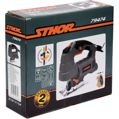 Electric jigsaw 650W 3000 RPM 79474 STHOR