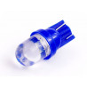 Żarówka samochodowa LED W5W T10 FLUX niebieska INTERLOOK