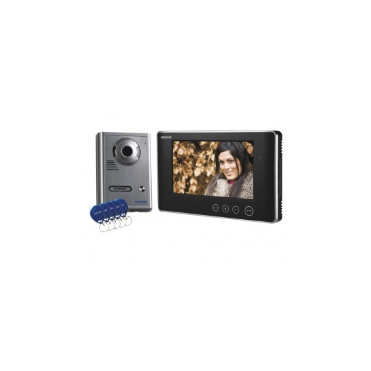 Videodom. LCD 7'' col. with reader brel. VP-1009
