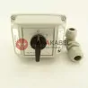 Cam switch 0-1 3P 25A in housing ŁK25R-2.8211OB2 IP 65 SPAMEL